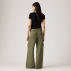 LEVI'S® WOMEN'S BAGGY DAD CARGOS - GREEN