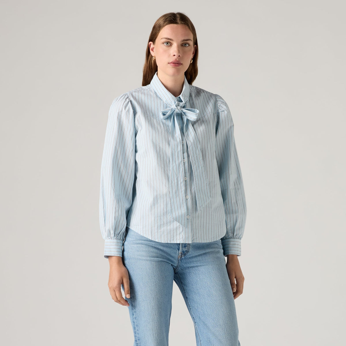 LEVI'S® WOMEN'S JUDICE WESTERN SHIRT - BLUE