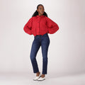 LEVI'S® WOMEN'S CURVY STRAIGHT  - DARK INDIGO - WORN IN