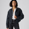 LEVI'S® WOMEN'S DANI WESTERN HARRINGTON JACKET - BLUE