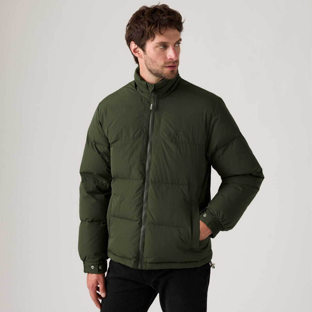 LEVI'S® MEN'S ROCKRIDGE PUFFER JACKET - GREEN