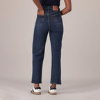 LEVI'S® WOMEN'S 501® ORIGINAL JEANS - MED INDIGO - WORN IN