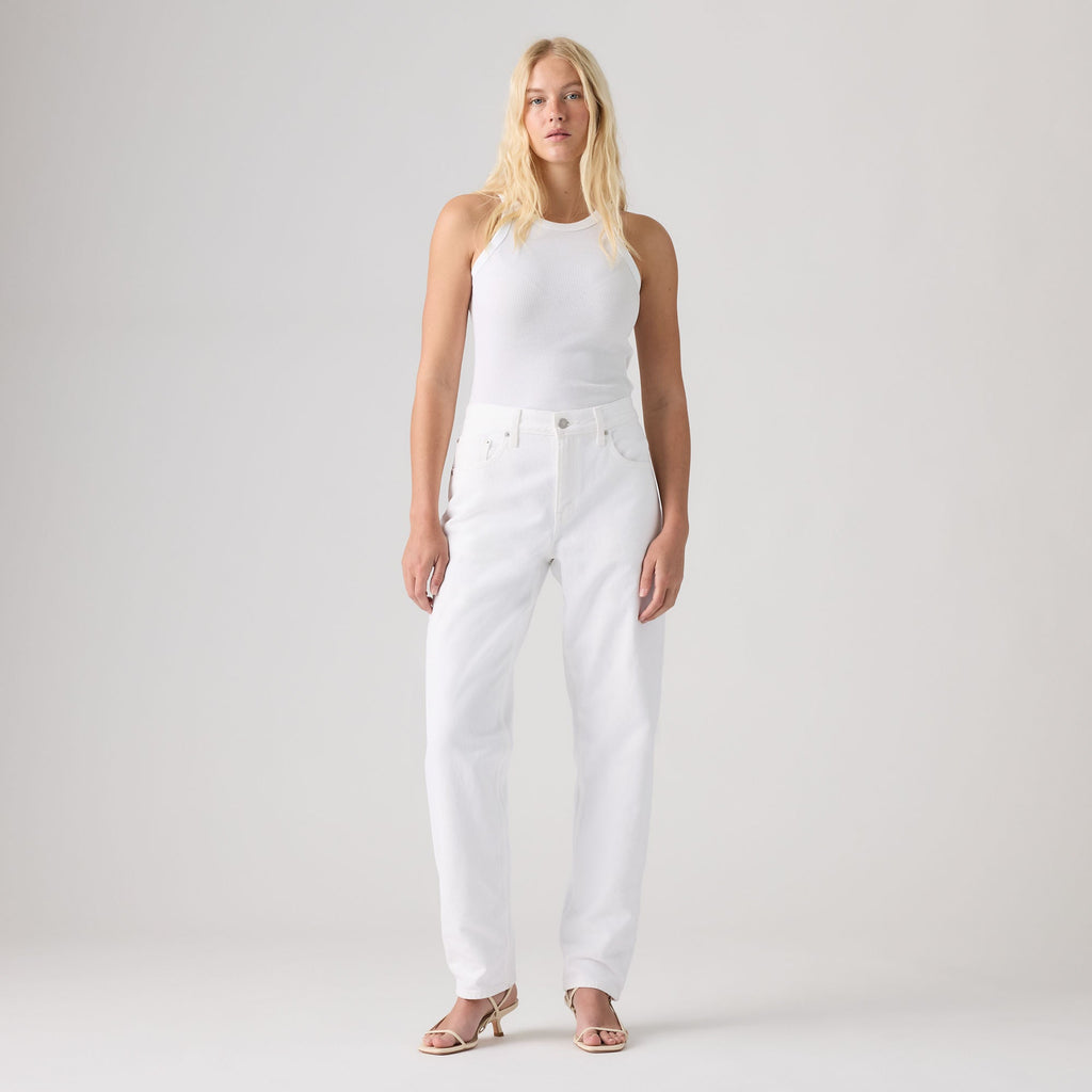 LEVI'S® WOMEN'S LOOSE TAPER JEANS - WHITE
