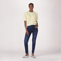 LEVI'S® WOMEN'S 720 HIGH-RISE SUPER SKINNY JEANS - MED INDIGO - FLAT FINISH