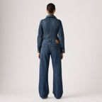 LEVI'S® WOMEN'S LOW LOOSE JEANS - MED INDIGO - WORN IN