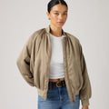 LEVI'S® WOMEN'S RUTH BOMBER JACKET - BROWN
