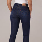 LEVI'S® WOMEN'S CURVY SUPER SKINNY  - MED INDIGO - WORN IN