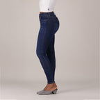 LEVI'S® WOMEN'S CURVY HIGH-RISE SUPER SKINNY  - MED INDIGO - WORN IN