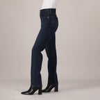 LEVI'S® WOMEN'S 501® ORIGINAL JEANS - DARK INDIGO - WORN IN