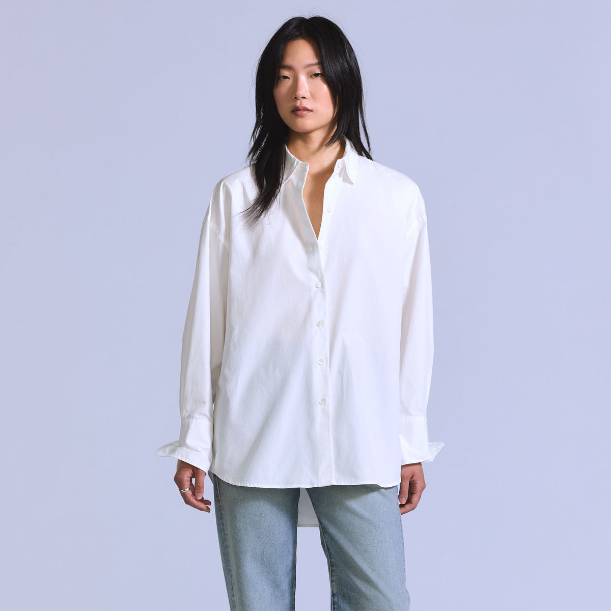 LEVI'S® BLUE TAB™ WOMEN'S LONG-SLEEVE WOVEN SHIRT - NEUTRAL