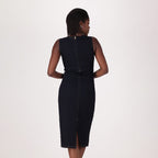 LEVI'S® WOMEN'S COLUMN MIDI DRESS - DARK WASH