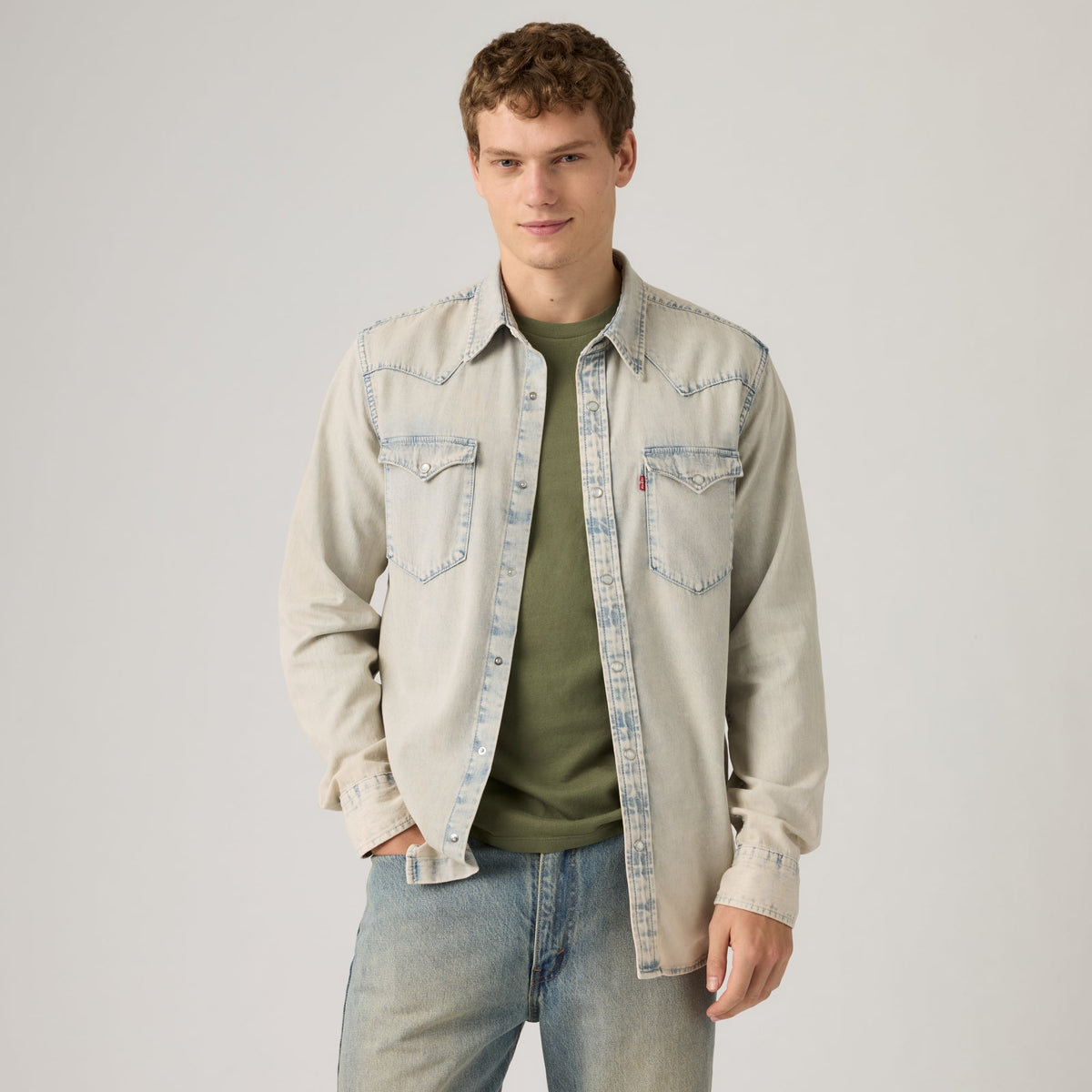 LEVI'S® MEN'S CLASSIC STANDARD FIT WESTERN SHIRT - MULTI COLOUR