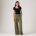 LEVI'S® WOMEN'S BAGGY DAD CARGOS - GREEN