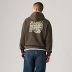 LEVI'S® MEN'S TWO HORSE CROPPED HOODIE - MULTI-COLOR