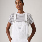 LEVI'S® WOMEN'S VINTAGE DENIM OVERALLS - WHITE
