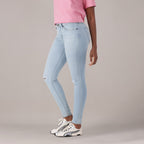 LEVI'S® WOMEN'S CURVY SKINNY  - MED INDIGO - WORN IN