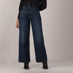 LEVI'S® WOMEN'S CINCH BAGGY JEANS - DARK INDIGO - WORN IN