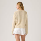 LEVI'S® WOMEN'S LAETITIA BOUCLE SWEATER - NEUTRAL