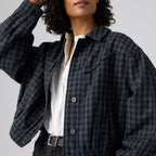 LEVI'S® WOMEN'S DANI WESTERN HARRINGTON JACKET - BLUE