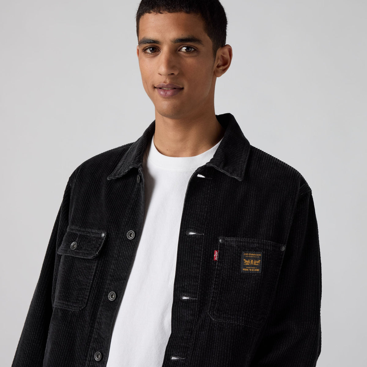 LEVI'S® MEN'S CORDUROY SUNRISE TRUCKER JACKET - MULTI-COLOR