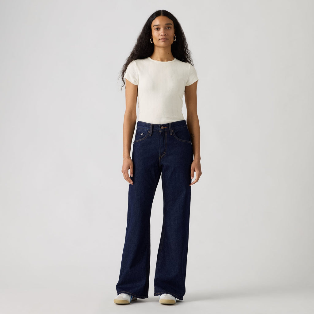 LEVI'S® WOMEN'S LOOSE BOOT JEANS - DARK INDIGO - FLAT FINISH