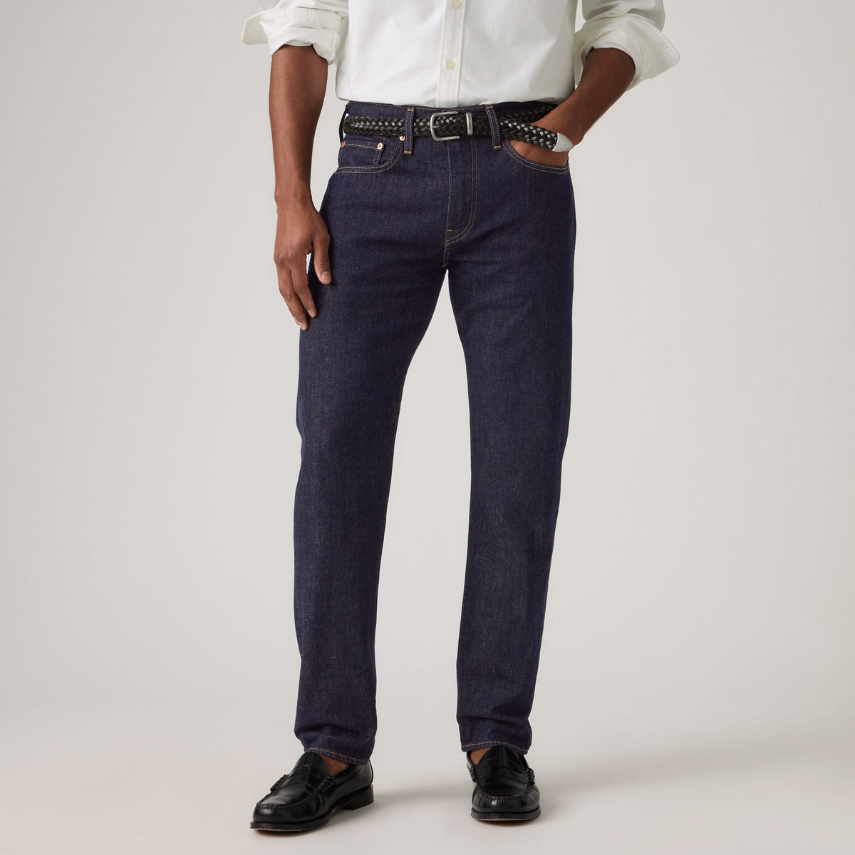 LEVI'S® MEN'S 502™ TAPER JEANS - DARK INDIGO - FLAT FINISH