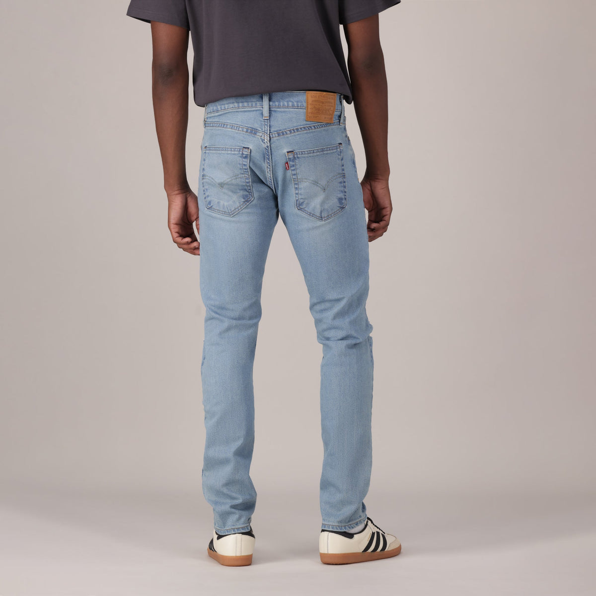LEVI'S® MEN'S 512™ SLIM TAPER JEANS - LIGHT INDIGO - WORN IN