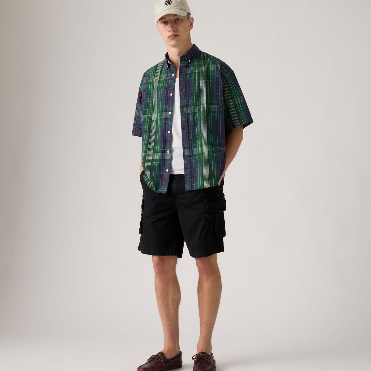 LEVI'S® MEN'S FISHING CARGO SHORTS - BLACK