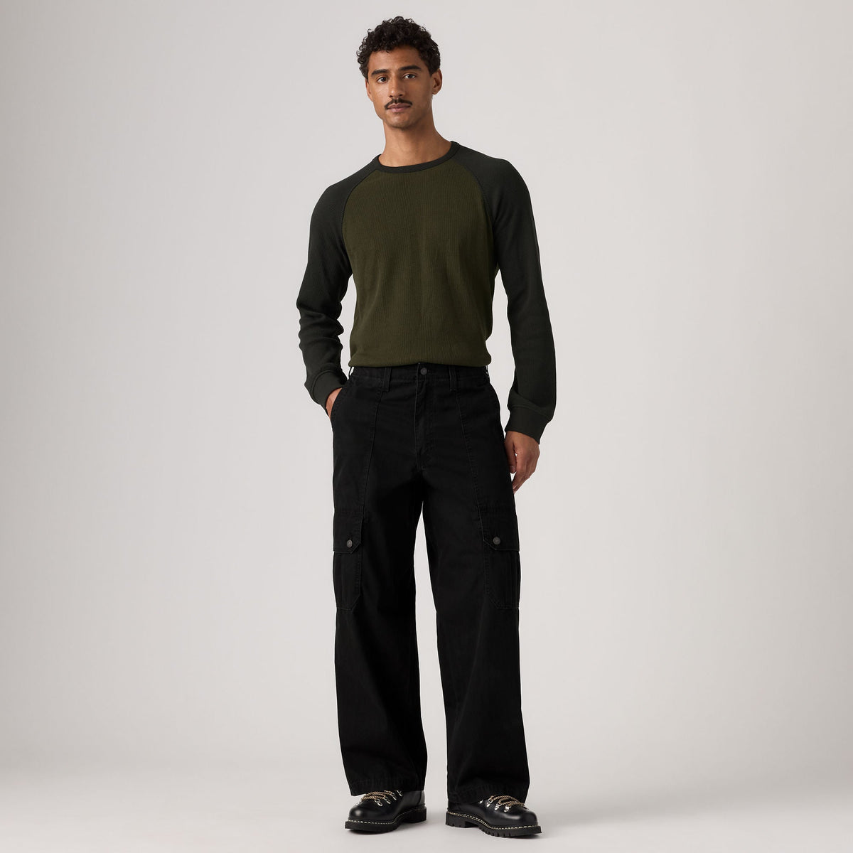 Levi's® Men's Extra Baggy Cargos - Black