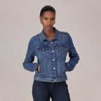 Levi's® Women's Original Trucker Jacket - Med Indigo - Worn In