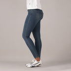 LEVI'S® WOMEN'S CURVY HIGH-RISE SUPER SKINNY  - MED INDIGO - WORN IN