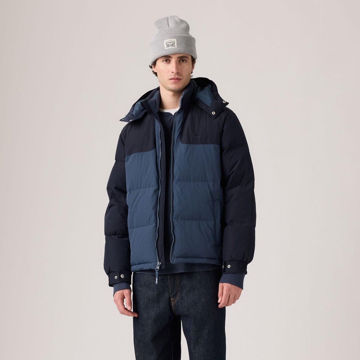 LEVI'S® MEN'S ROCKRIDGE SHORT PUFFER - MULTI COLOUR