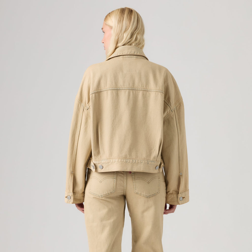 LEVI'S® WOMEN'S LOOSE CROP TRUCKER JACKET - NEUTRAL