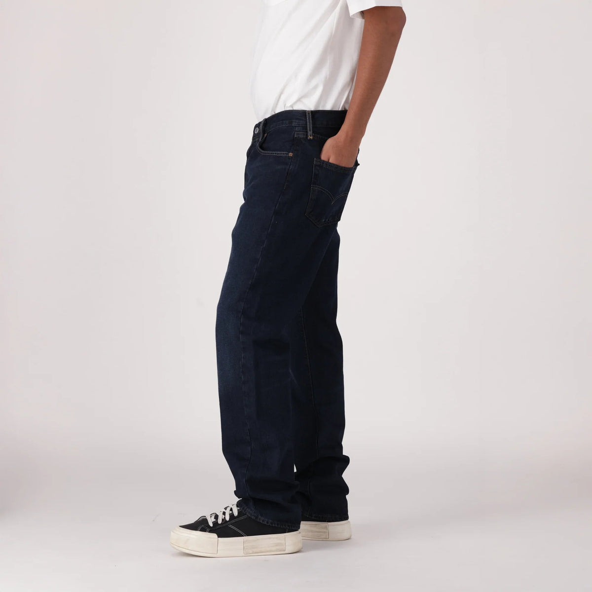 LEVI'S® MEN'S 501® ORIGINAL JEANS - DARK INDIGO - FLAT FINISH