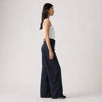 LEVI'S® WOMEN'S CINCH WIDE LEG JEANS - MED INDIGO - WORN IN