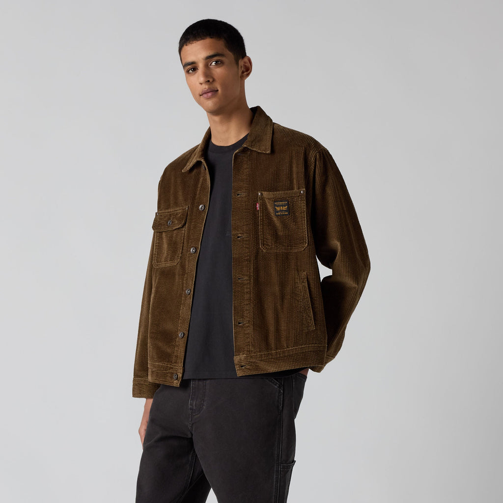 LEVI'S® MEN'S CORDUROY SUNRISE TRUCKER JACKET - MULTI-COLOR