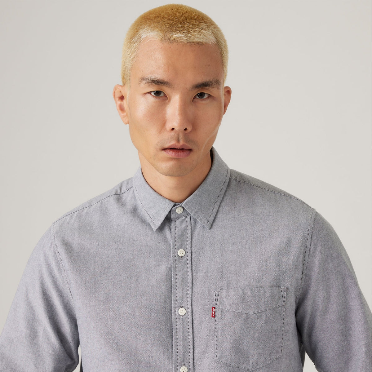 LEVI'S® MEN'S CLASSIC POCKET STANDARD FIT SHIRT - BLACK