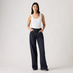 LEVI'S® WOMEN'S CINCH WIDE LEG JEANS - MED INDIGO - WORN IN