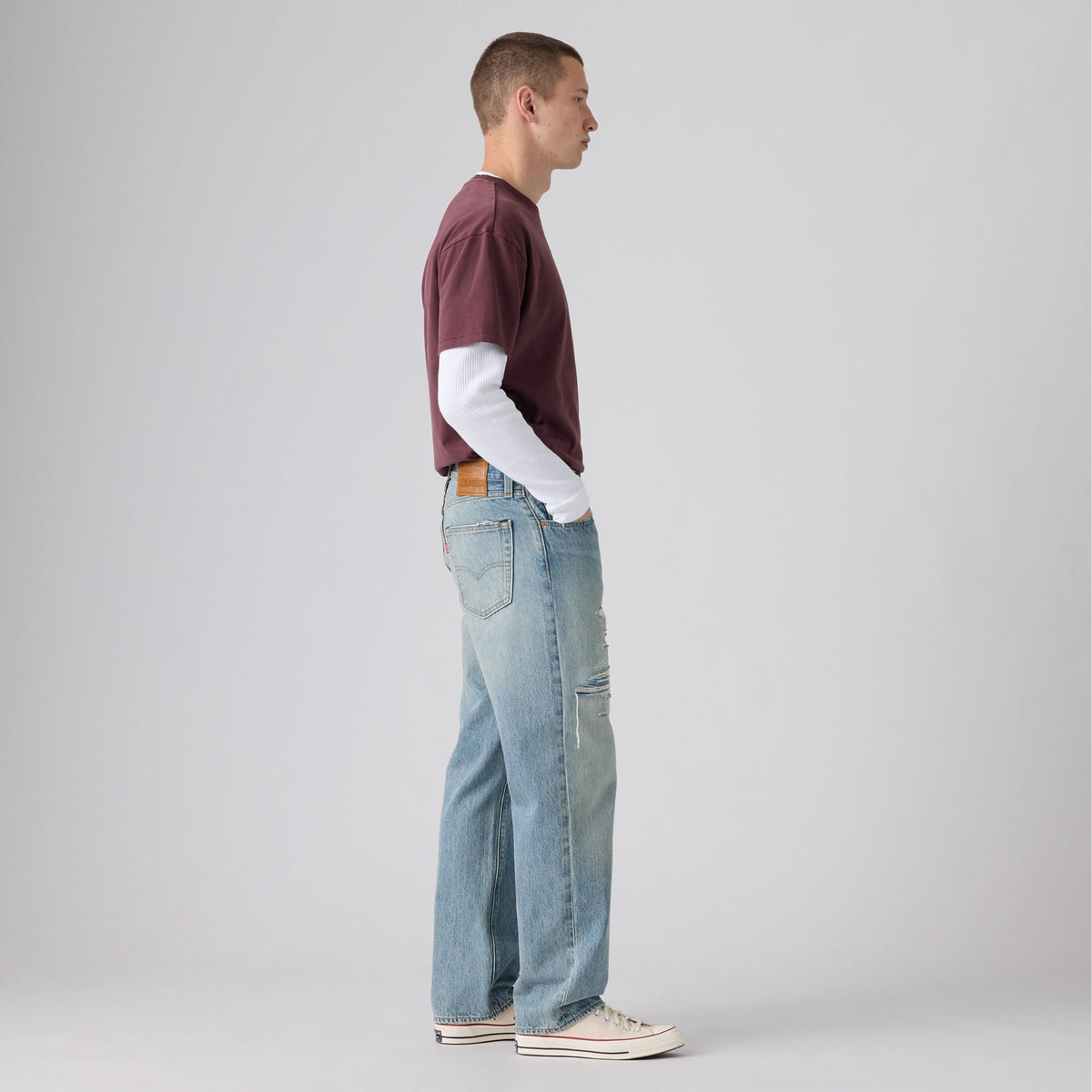 LEVI'S® MEN'S 568™ LOOSE STRAIGHT JEANS - LIGHT WASH
