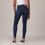 LEVI'S® WOMEN'S CURVY HIGH-RISE SUPER SKINNY  - MED INDIGO - WORN IN