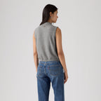 LEVI'S® WOMEN'S SUPERSOFT MINI RUFFLE VEST TOP - MULTI COLOUR