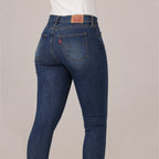 LEVI'S® WOMEN'S CURVY SKINNY  - DARK INDIGO  WORN IN