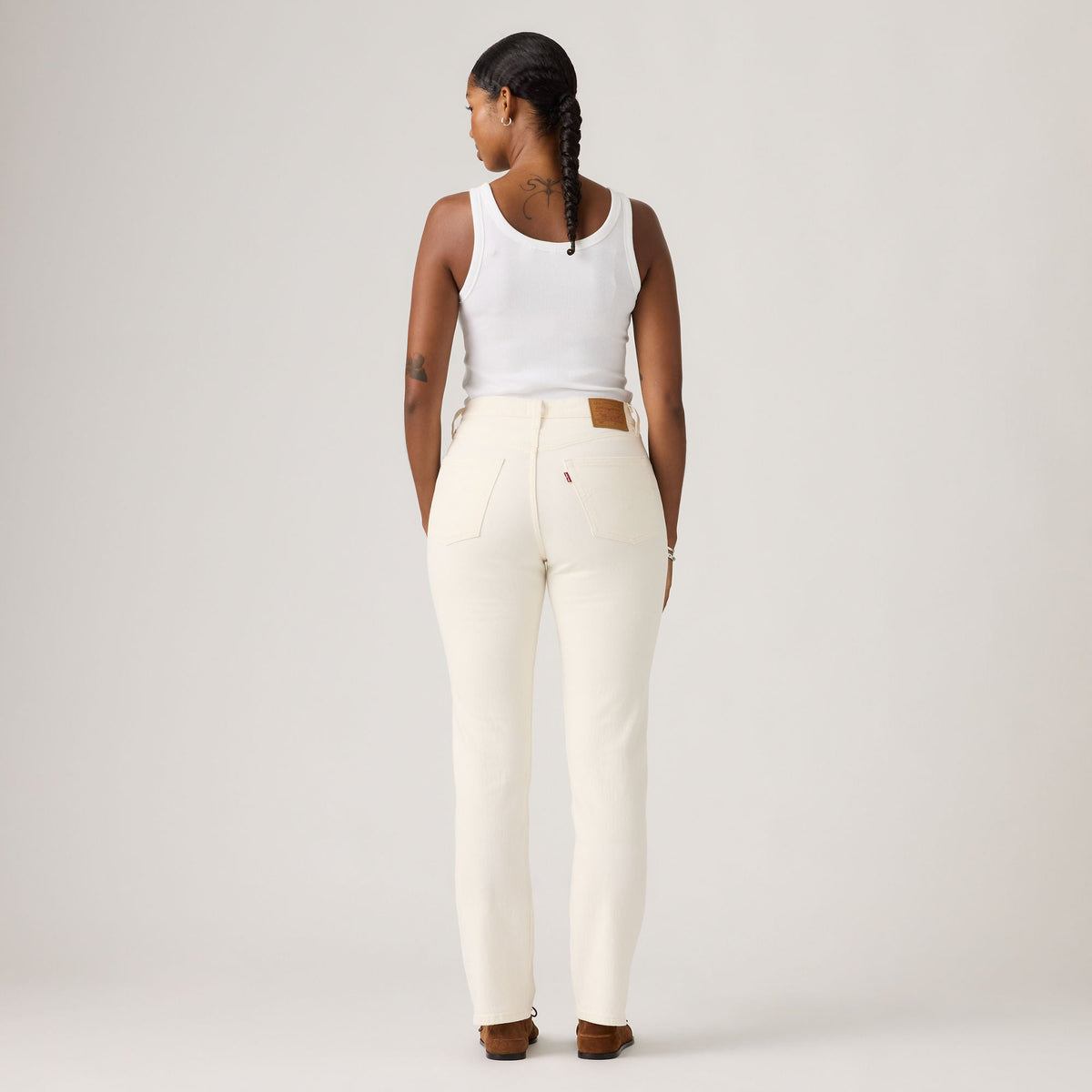 LEVI'S® WOMEN'S 501® ORIGINAL JEANS - WHITE