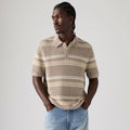 LEVI'S® MEN'S LAGUNA SWEATER POLO - NEUTRAL