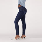 LEVI'S® WOMEN'S CURVY SKINNY  - DARK INDIGO  WORN IN