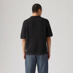 LEVI'S® MEN'S LAGUNA SWEATER POLO - BLACK