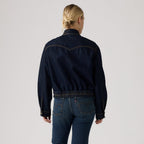 LEVI'S® WOMEN'S CHARLI WESTERN UTILITY JACKET - BLUE