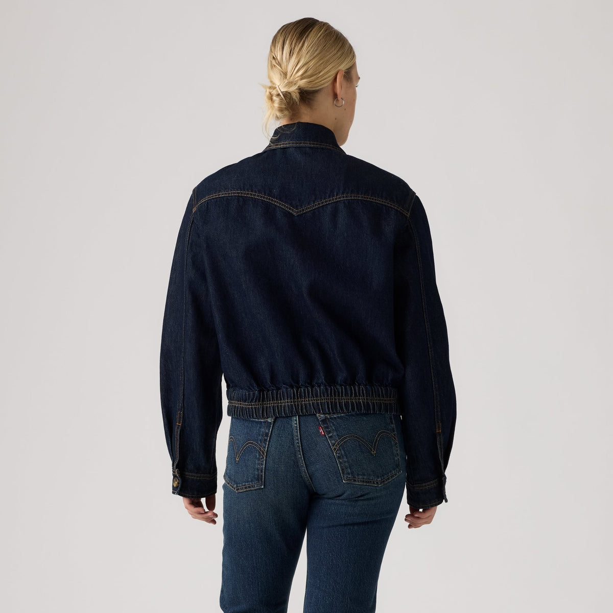 LEVI'S® WOMEN'S CHARLI WESTERN UTILITY JACKET - BLUE