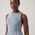 LEVI'S® WOMEN'S LEIGHTON PEPLUM TOP - MULTI COLOUR