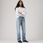 LEVI'S® WOMEN'S 501® '90S JEANS - MED INDIGO - WORN IN